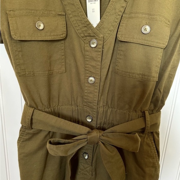 Anthropologie Tapered Ruffle Jumpsuit - Picture 7 of 11